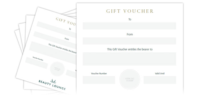 Our Gift Vouchers